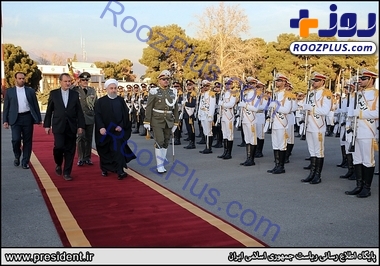 بدرقه کنندگان روحانی در سفر به ترکیه/تصاویر