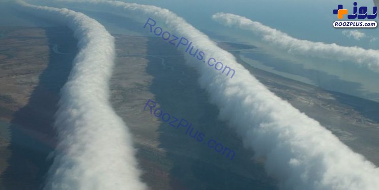 تشکیل ابرهایی به شکل کرم در استرالیا+عکس