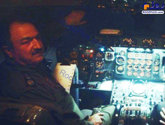 خلبان هواپیمای بوئینگ ٧٠٧ که امروز دچار سانحه شد +عکس
