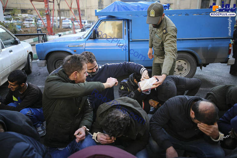 پذیرایی پلیس از خلافکاران تهرانی! +تصاویر