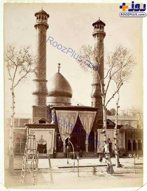 قدیمی‌ترین عکس از حرم حضرت عبدالعظیم