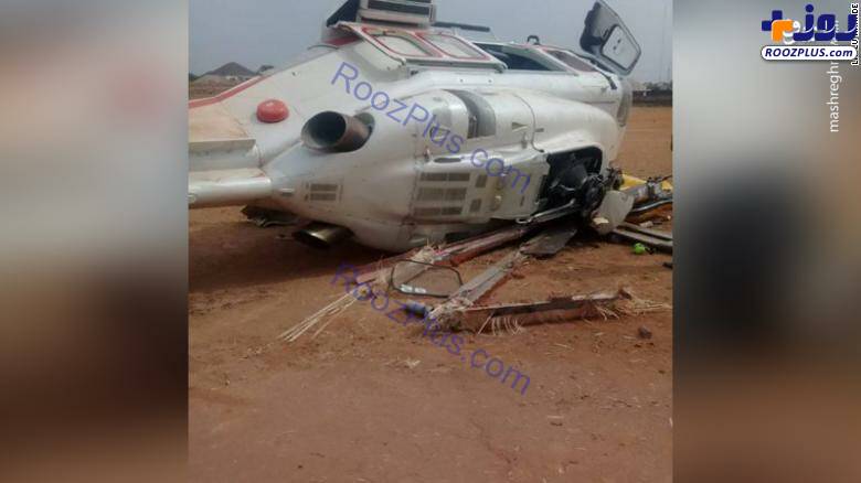 سقوط هلی‌کوپتر معاون رییس جمهور نیجریه+عکس