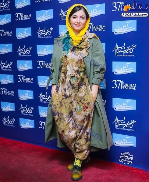 لباس عجیب و غریب بازیگر زن در جشنواره فجر! +عکس