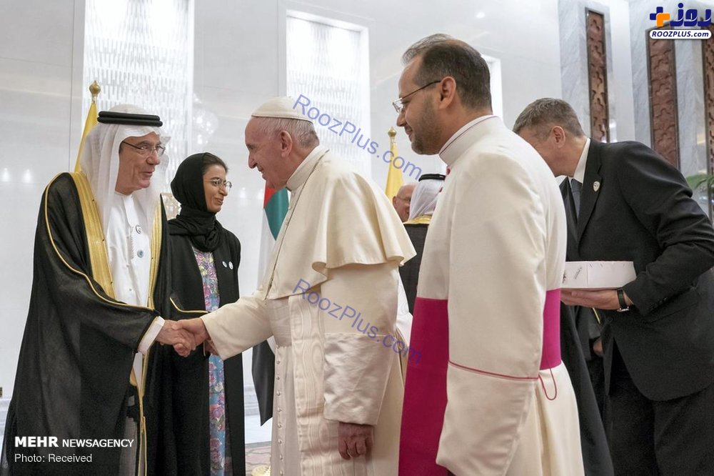 سفر پاپ به امارات‎ +عکس