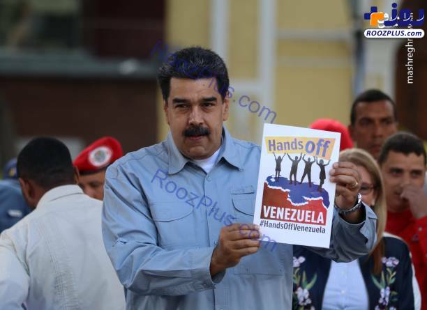 اقدام جالب مردم ونزوئلا درمقابل کودتا آمریکا + تصاویر