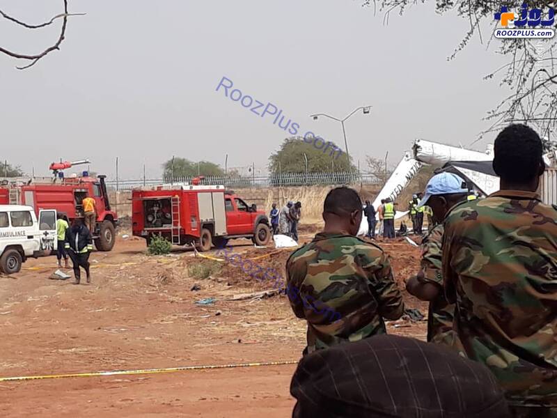 سقوط بالگرد نظامی در اتیوپی+عکس