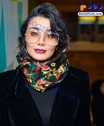 خاطره حاتمی با عینک 2019 +عکس
