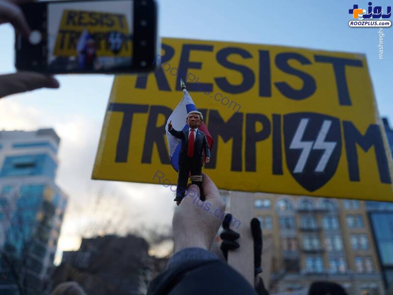 عکس/ تظاهرات علیه ترامپ در آمریکا