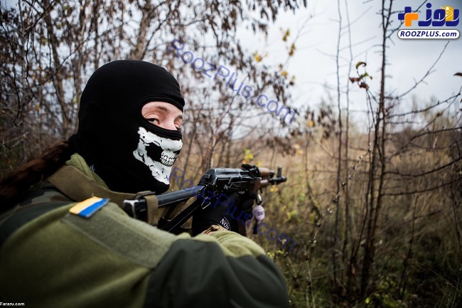 زنان اوکراینی در جنگ با روسیه +عکس