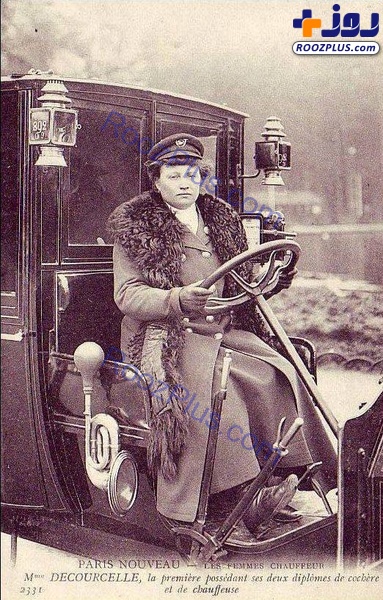 اولین راننده تاکسی ز‌ن دنیا +عكس