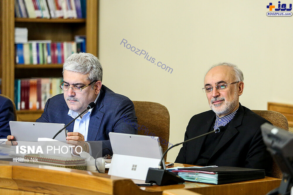 جلسه خندان دولت مردان بدون حضور روحانی +عکس