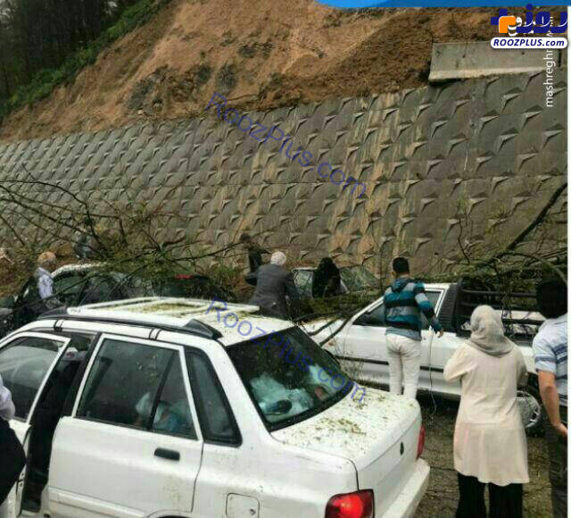 ریزش مرگبار کوه در سوادکوه+عکس