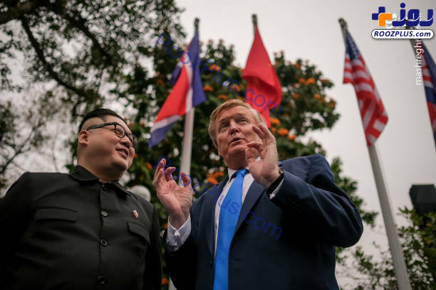 بدل اون و ترامپ در ویتنام +عکس