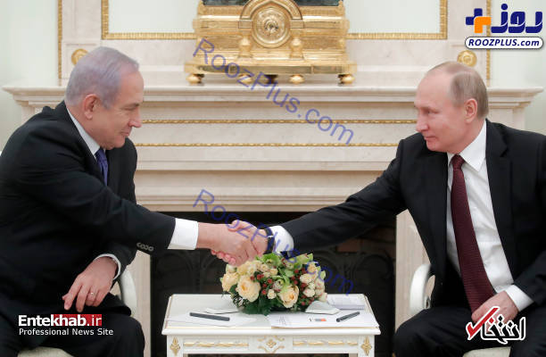 عکس/ نتانیاهو با پوتین دیدار کرد