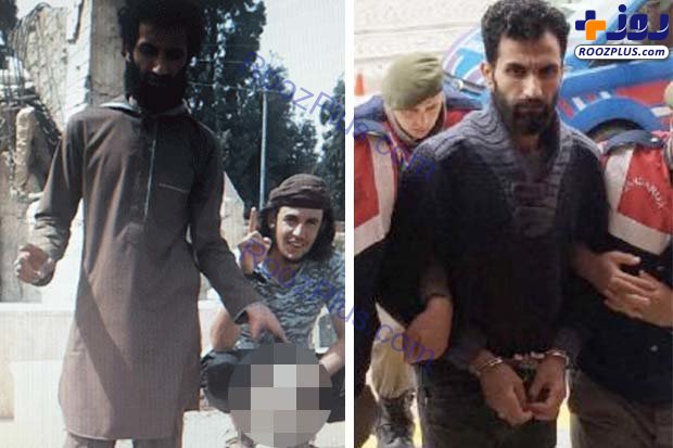 بازداشت جلاد داعشی در ترکیه +تصاویر