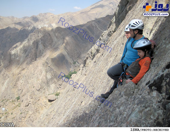 سنگنوردی عجیب دختر 9 ساله تهرانی!+عکس