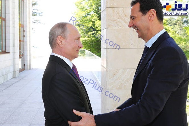 تصاویری از دیدار پوتین و اسد در سوچی