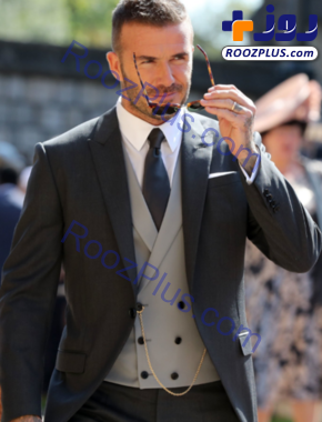 فوتبالیست معروف در مراسم عروسی سلطنتی +تصاویر