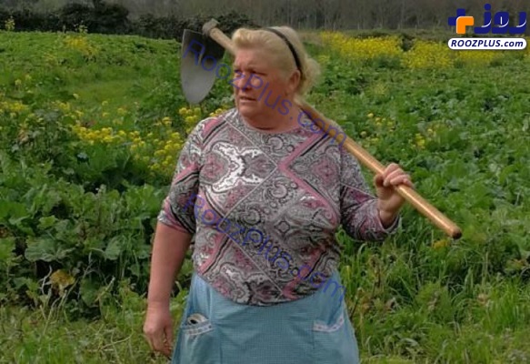 عکس/ بَدَل اسپانیایی ترامپ، یک زن روستایی است!