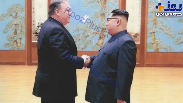 برای اولین بار/ دیدار پامپئو و رهبر کره شمالی+عکس