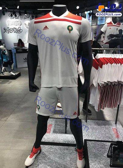 رونمایی از لباس تیم ملی فوتبال مراکش + عکس