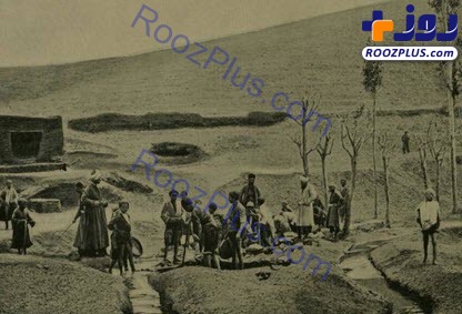 عکس تاریخی از معدن فیروزه نیشابور