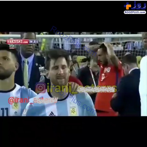گریه های بی امان لیونل مسی بعد از بازی دیشب!+عکس