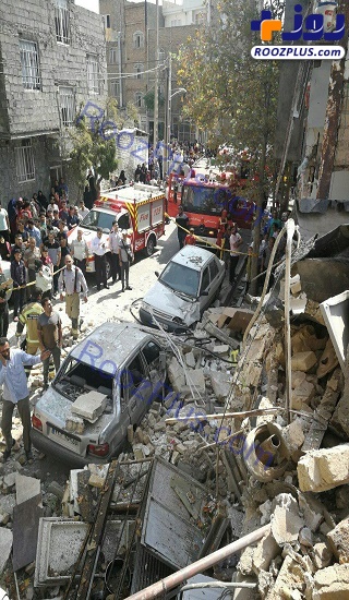 انفجار در تهرانپارس 5 کشته و زخمی بر جا گذاشت +تصاویر