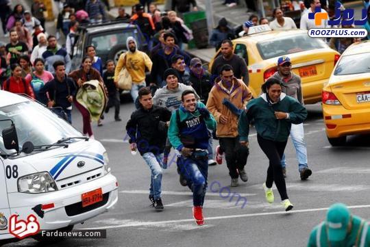 فرار مردم ونزوئلا به خاطر بحران اقتصادی +تصاویر