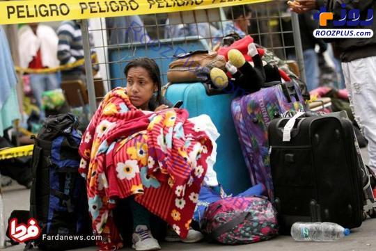 فرار مردم ونزوئلا به خاطر بحران اقتصادی +تصاویر