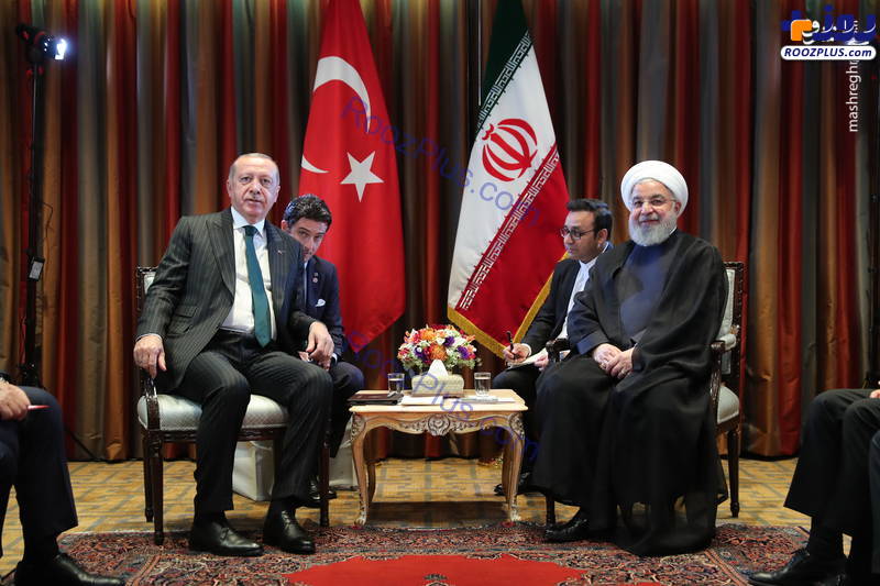 دیدار روحانی و اردوغان در نیویورک+عکس