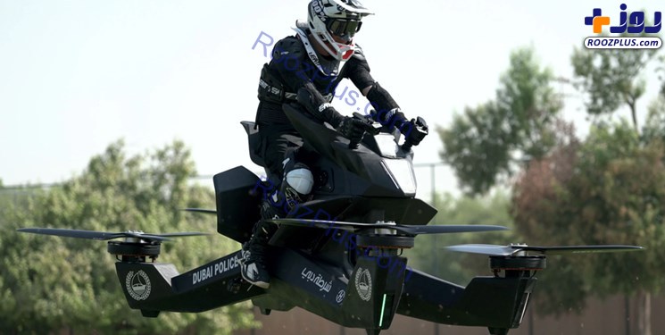 استفاده پلیس دوبی از موتورهای پرنده +عکس
