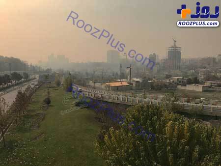 عکس/ آلودگی شدید هوای تهران