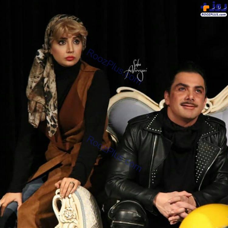 ایمان اشراقی و شبنم قلی خانی در نمایش بلدوزر +عکس