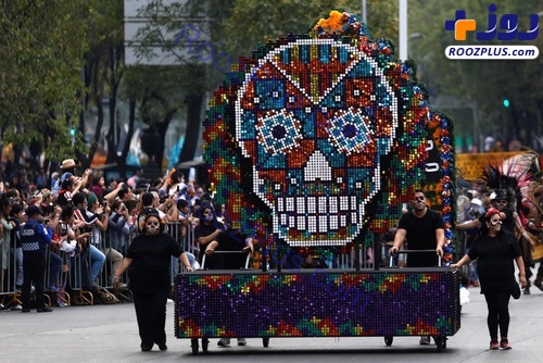 عکس/ رژه مردگان در شهر مکزیکوسیتی!