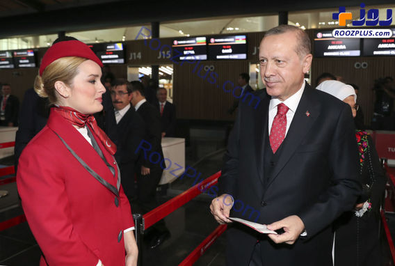 عکس/ افتتاح بزرگترین فرودگاه جهان در استانبول