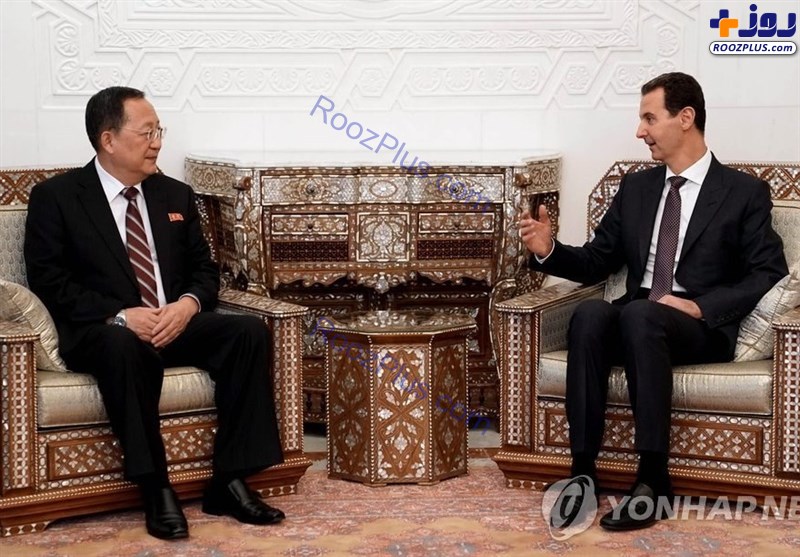 عکس/ دیدار وزیر خارجه کره شمالی با بشار اسد