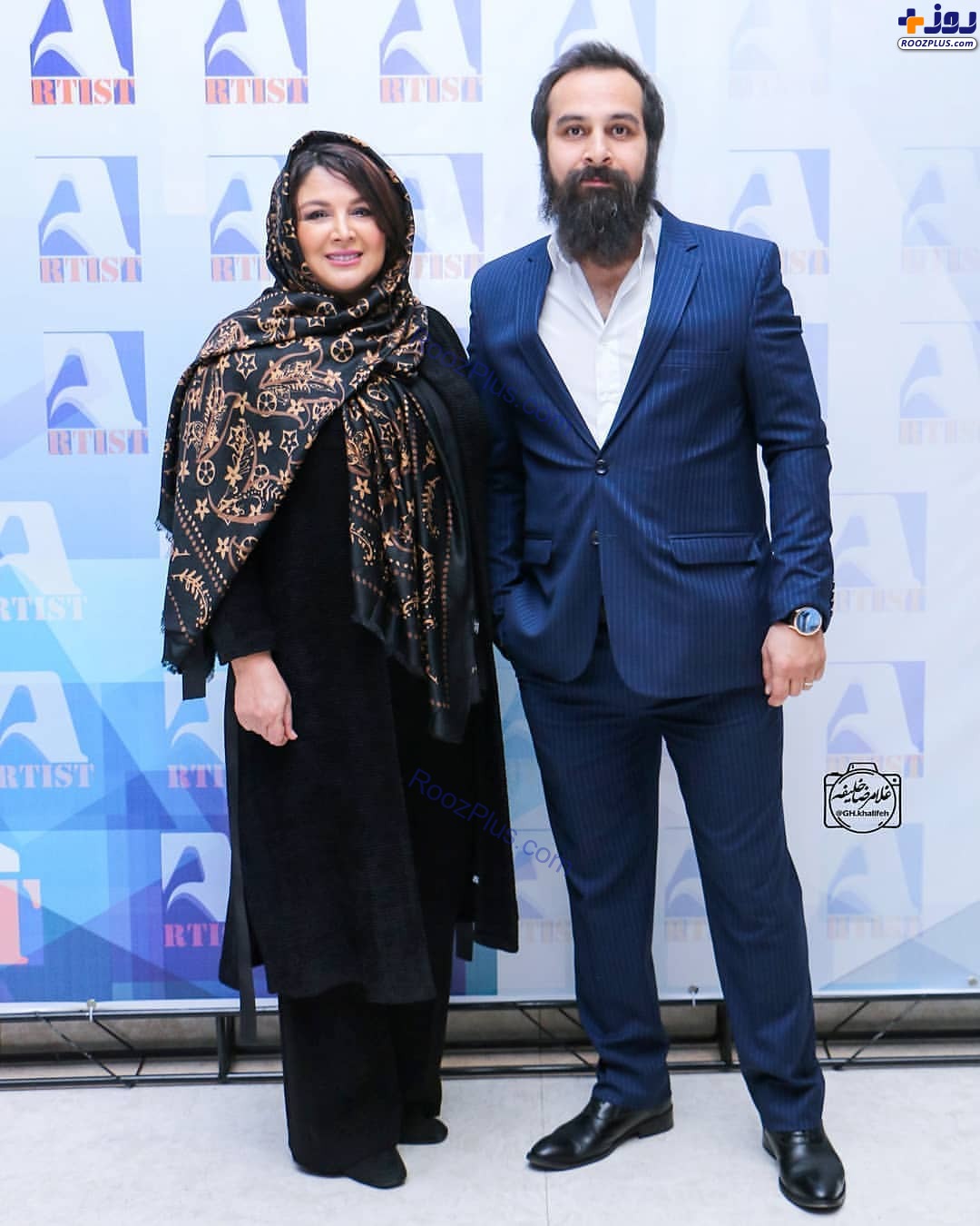شهره سلطانی به همراه همسرش در یک جشنوراه +عکس