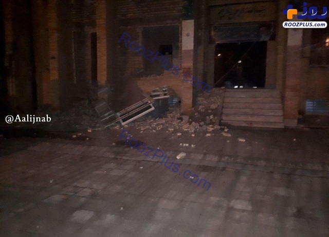 نخستین تصاویر زلزله ۶.۴ ریشتری سرپل ذهاب در استان کرمانشاه