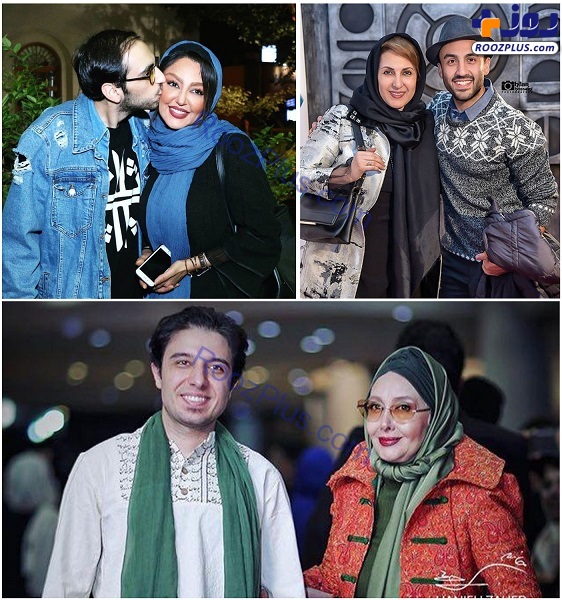 بازیگران زنی که از پسرشان دل نمی‌کنند! +عکس