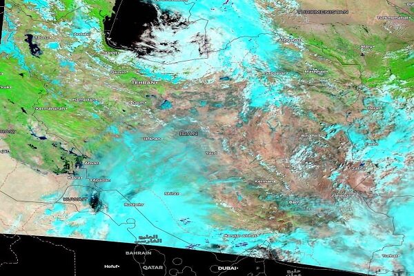 اطلاعات ماهواره از بارندگی های کشور/ ادامه بارش رگباری در سیستان