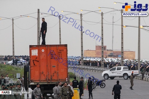 عکس/حضور تک تیراندازها برای تأمین امنیت رژه ارتش