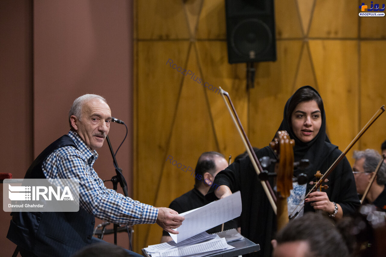 تمرین ارکستر ملی به رهبری «آقاوردی یاشایف» +عکس