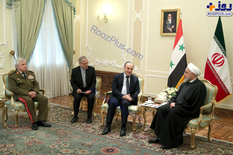 عکس/ دیدار نخست وزیر سوریه با روحانی
