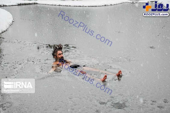 حرکت عجیب شهروند تهرانی پس از بارش برف +عکس