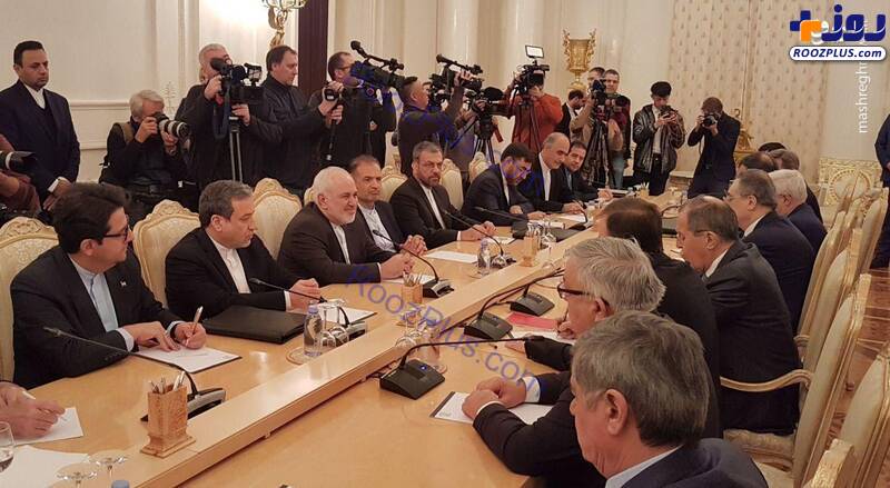 دیدار وزیران امور خارجه ایران و روسیه +عکس