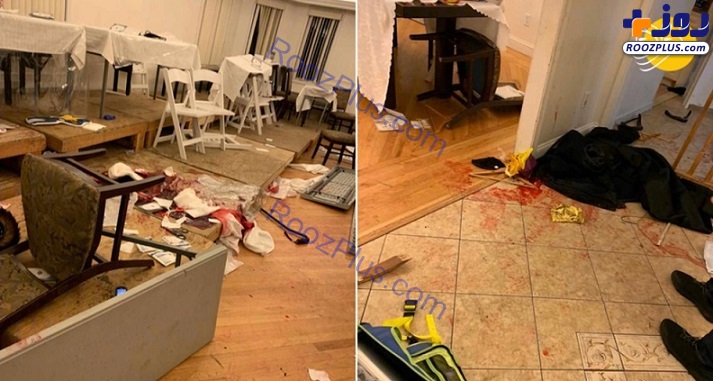 عکس/ حمله با چاقو به خانه یک خاخام در نیویورک