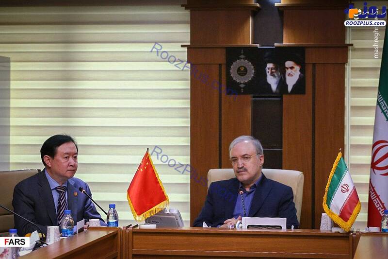 دیدار سفیر چین با وزیر بهداشت ایران
