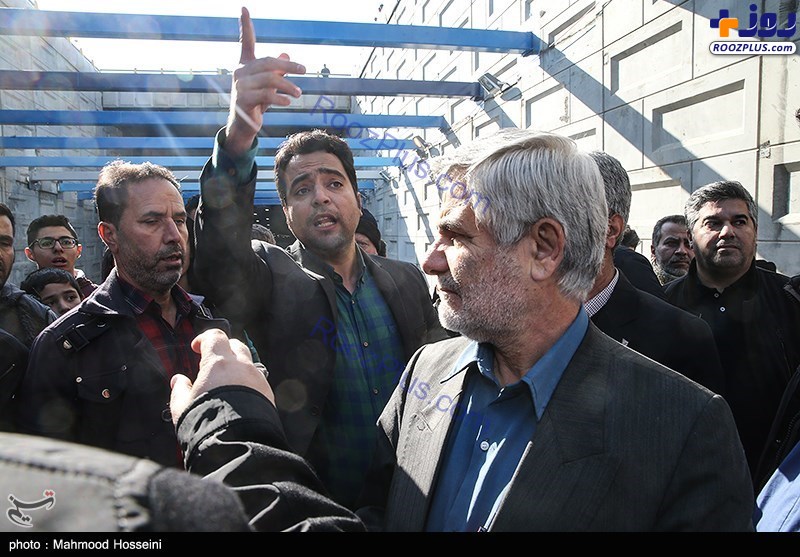 عکس/ اعتراض اهالی منطقه هنگام افتتاح یک زیرگذر توسط شهرداری تهران