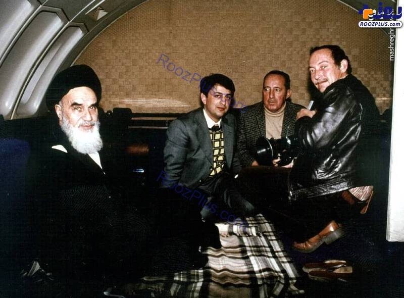 محل استراحت امام‌ خمینی(ره) در پرواز انقلاب +عکس